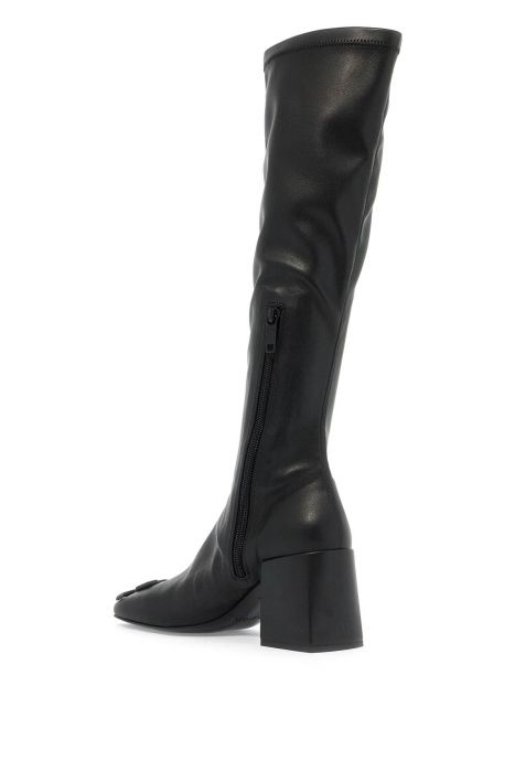 courreges stretch reedition eco-leather boots