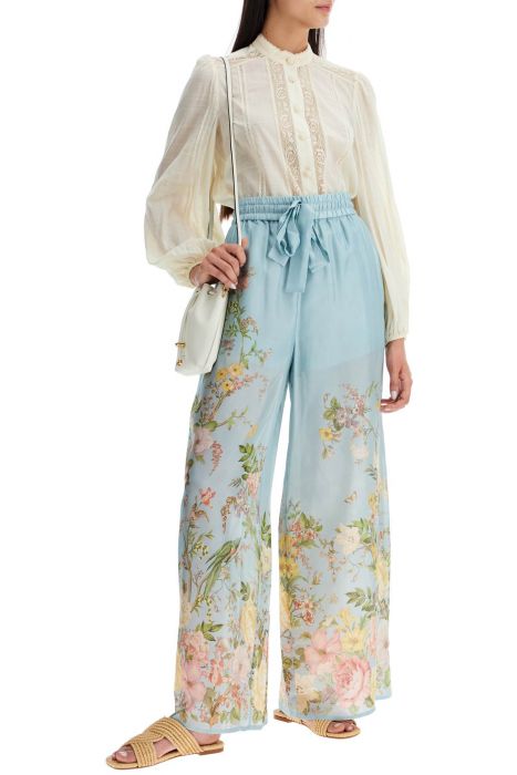 zimmermann halliday lace-trimmed shirt