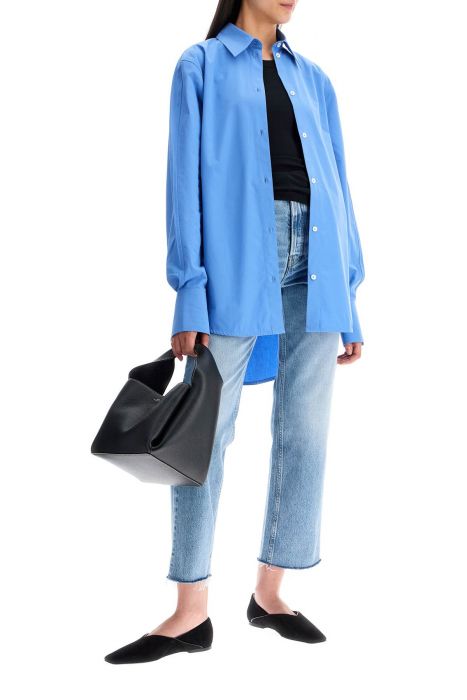 toteme classic cut cropped jeans