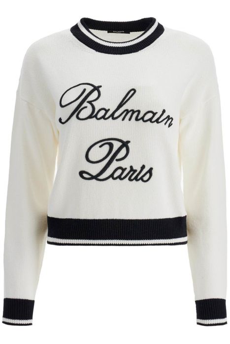 balmain boxy cotton and lyocell blend