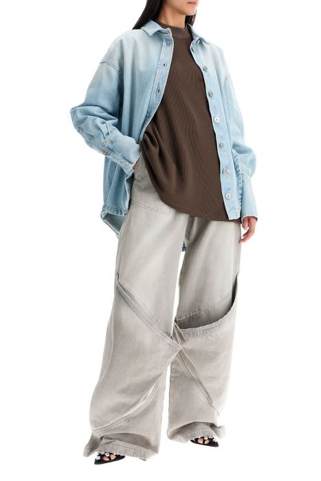 the attico baggy jeans with pockets