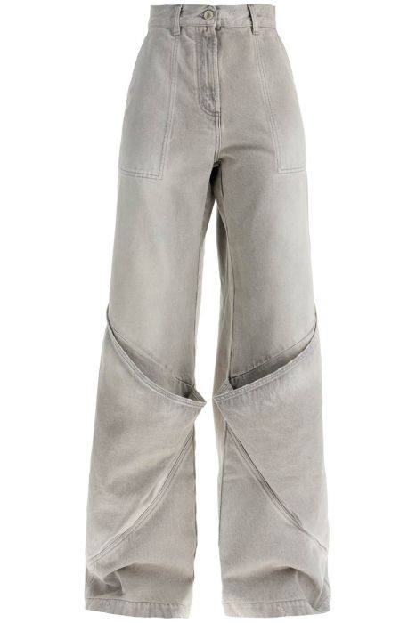 the attico baggy jeans with pockets