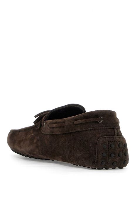 tod's gommino loafers with laces