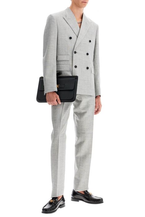 versace tailoring cigarette pants