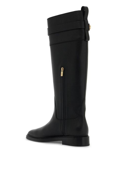 ferragamo ely ornate boot with decor