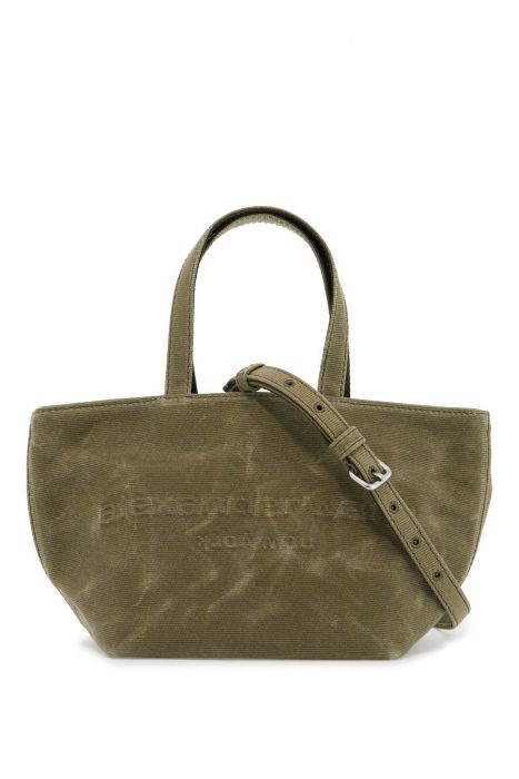 alexander wang small canvas tote bag with punch design