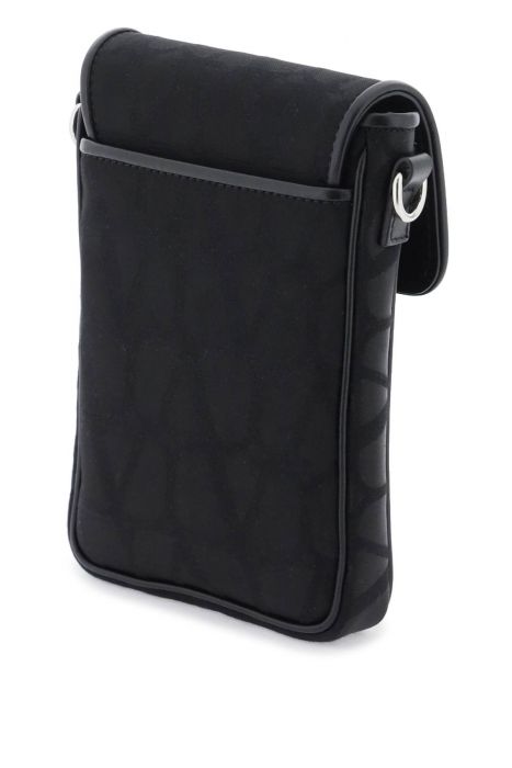 valentino garavani black iconographe mini crossbody bag