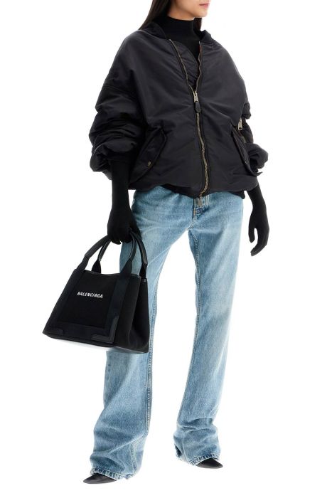 balenciaga low-rise straight leg jeans