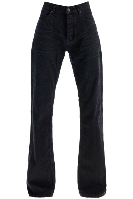 balenciaga jeans dritti a vita bassa