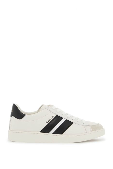 bally smooth leather thiago sneakers in