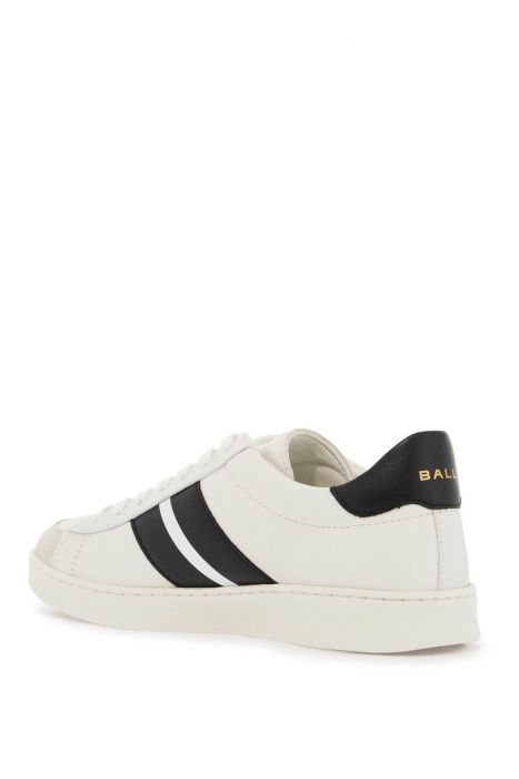 bally smooth leather thiago sneakers in
