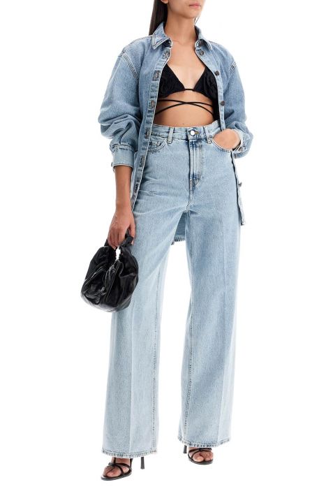 magda butrym denim oversized shirt for women