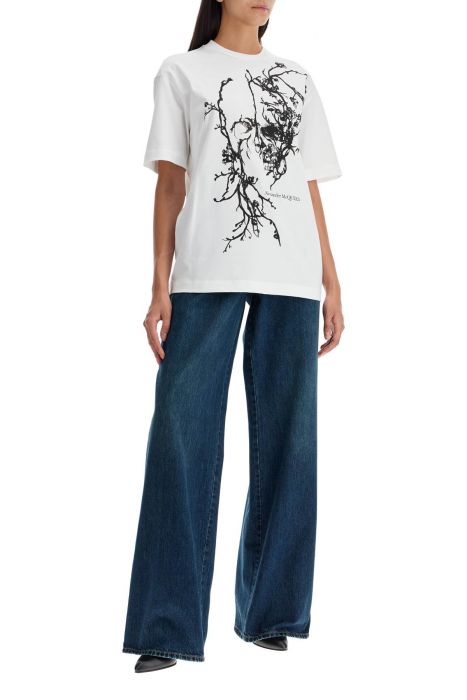 alexander mcqueen "oversized cherry blossom