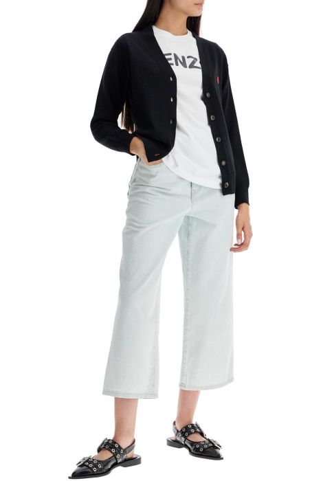 kenzo lightweight wool cardigan