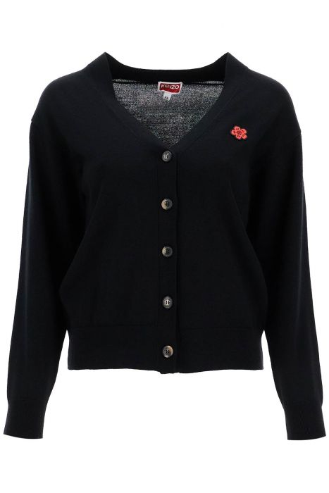 kenzo lightweight wool cardigan