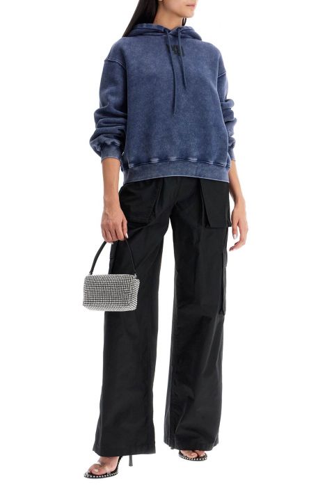 alexander wang boxy hoodie with hood