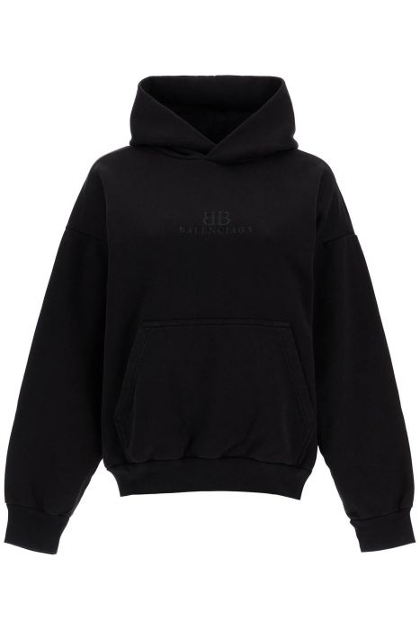balenciaga hooded sweatshirt with bb