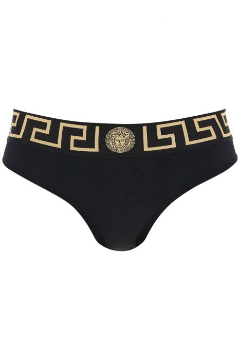 versace bikini bottom with greek border