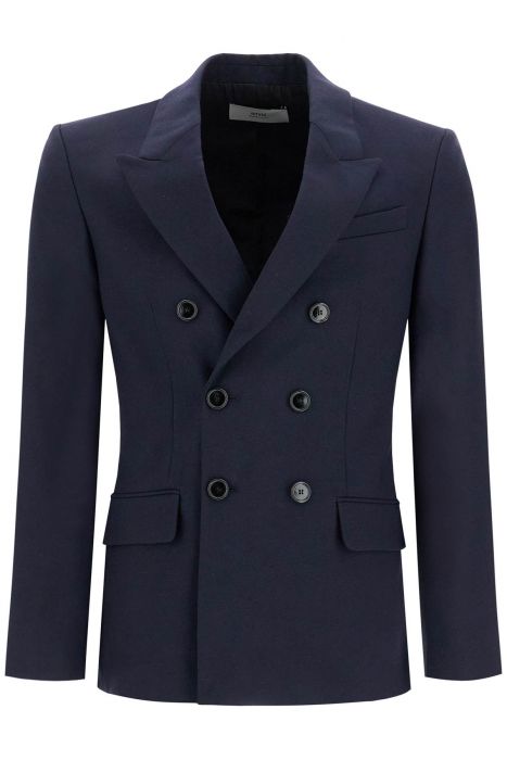 ami alexandre matiussi double-breasted wool jacket