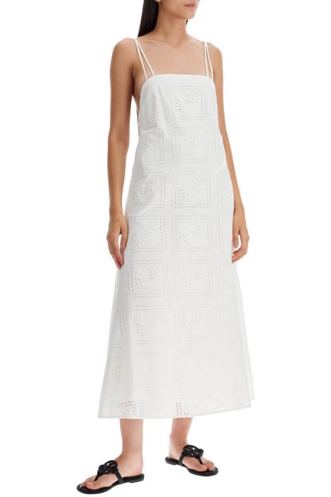 tory burch midi lace dress in seven