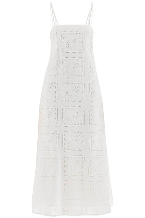 tory burch midi lace dress in seven