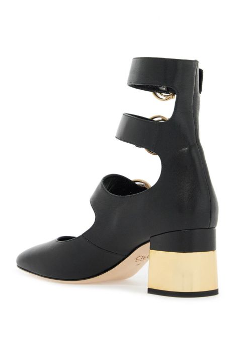 chloe' décolleté alizè in pelle