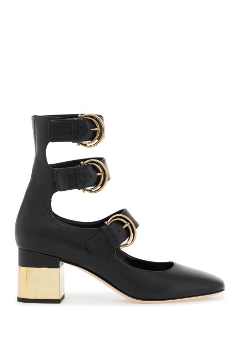 chloe' décolleté alizè in pelle