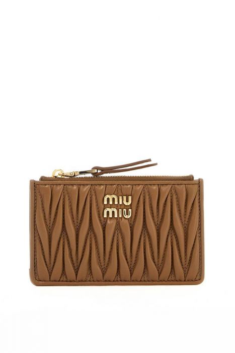 miu miu quilted nappa leather