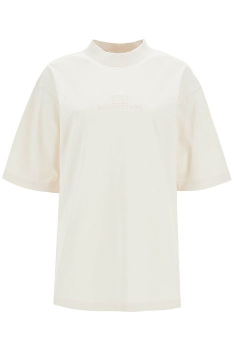 balenciaga bb logo t-shirt