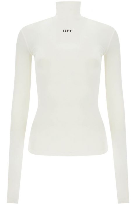 off-white second skin long sleeve turtleneck top