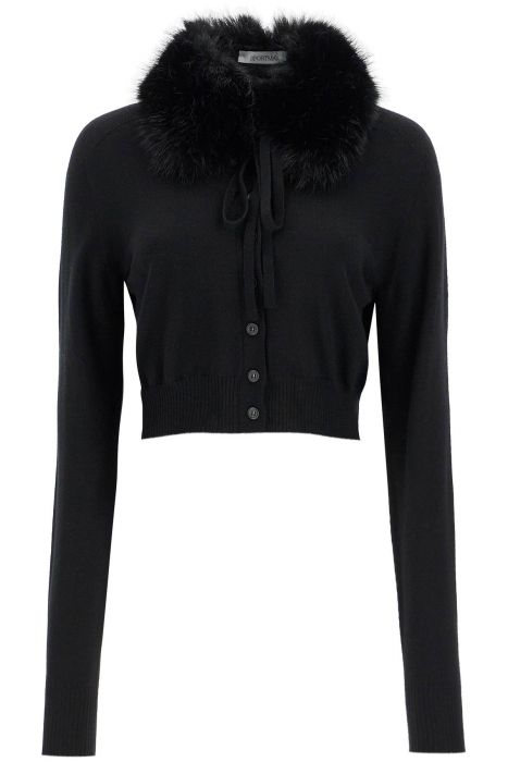 sportmax detachable collar cardigan