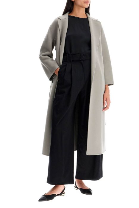 's max mara wide gabardine trousers with