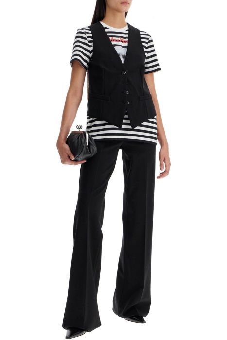 max mara 'kiwi' jersey vest