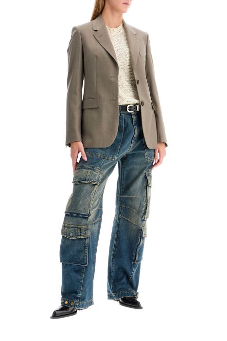 golden goose tailored wool fresco jacket for