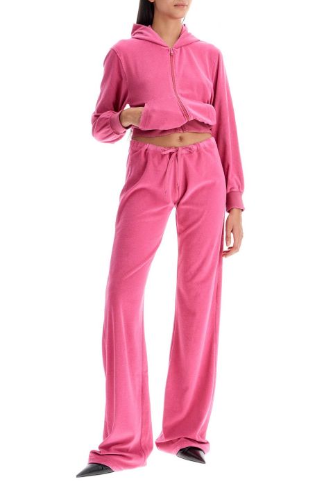 balenciaga felpa cropped effetto used bb motel