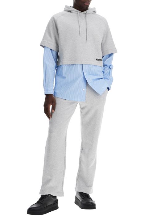 moschino jogger pants with boxer insert