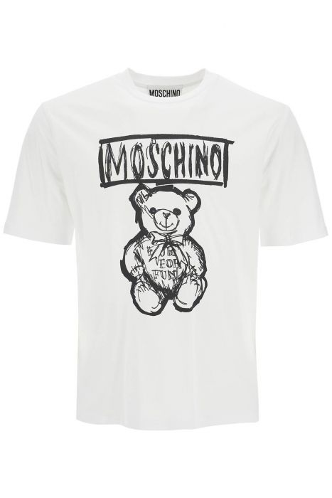 moschino 'teddy bear print t