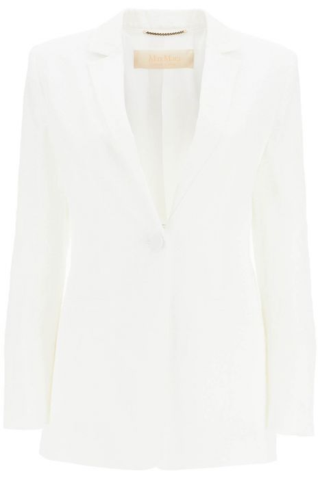 max mara 'single-breasted blazer in lightweight
