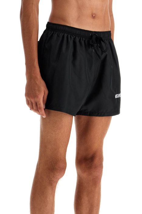 moschino embroidered sea boxer shorts