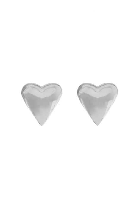 alaia earrings 'the heart bomb