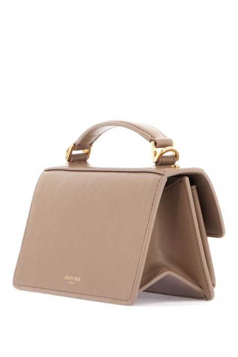 golden goose mini venice leather palmellata handbag