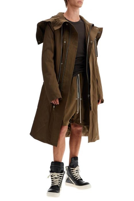 rick owens cargo pocket shorts