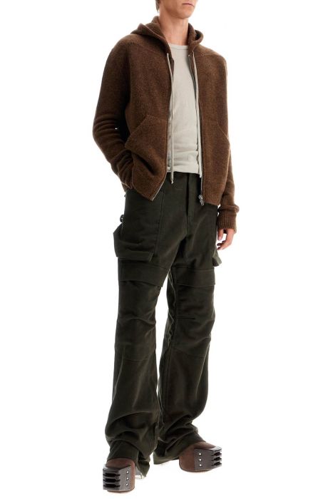 rick owens knitted sweatshirt