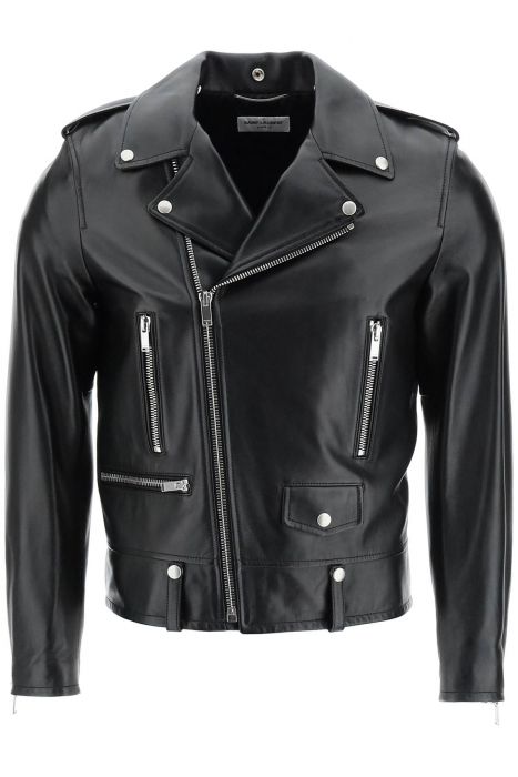 saint laurent giacca motorcycle in pelle