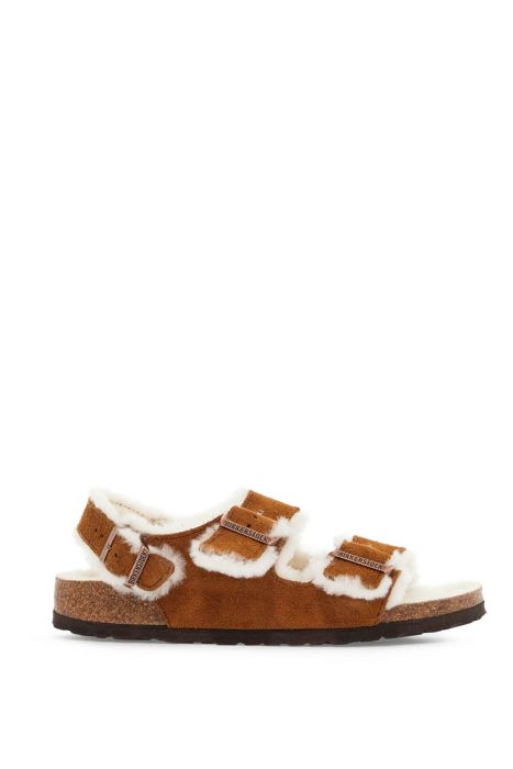 birkenstock milan shearling