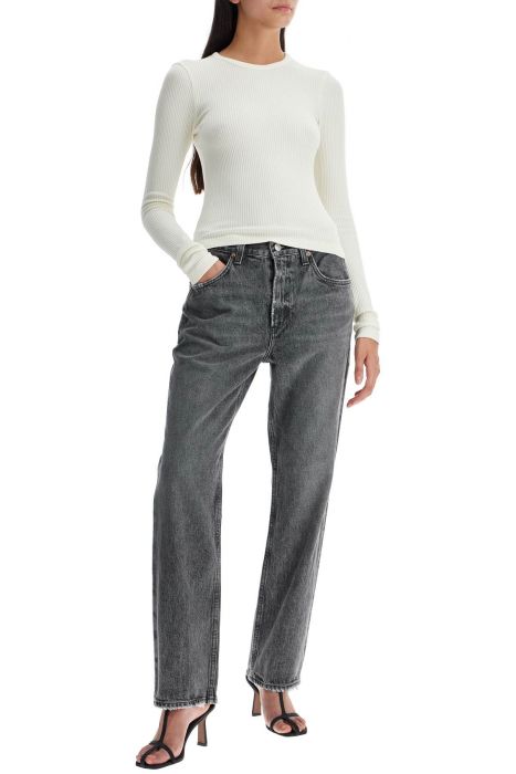 agolde fitted long-sleeved top by