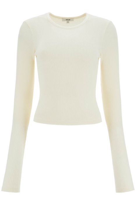 agolde fitted long-sleeved top by