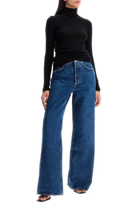 agolde dame wide leg jeans