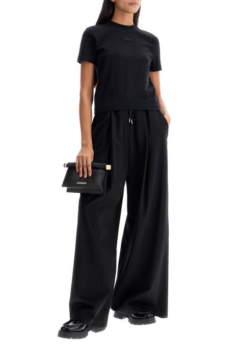 jacquemus the gros grain t-shirt with