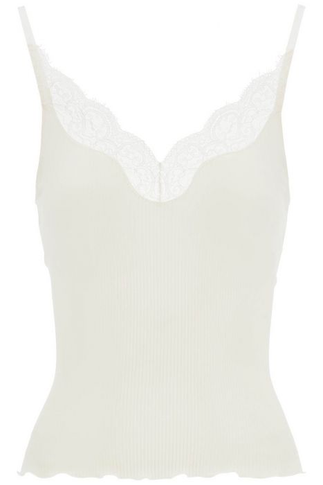 bra395 silk and lace camisole